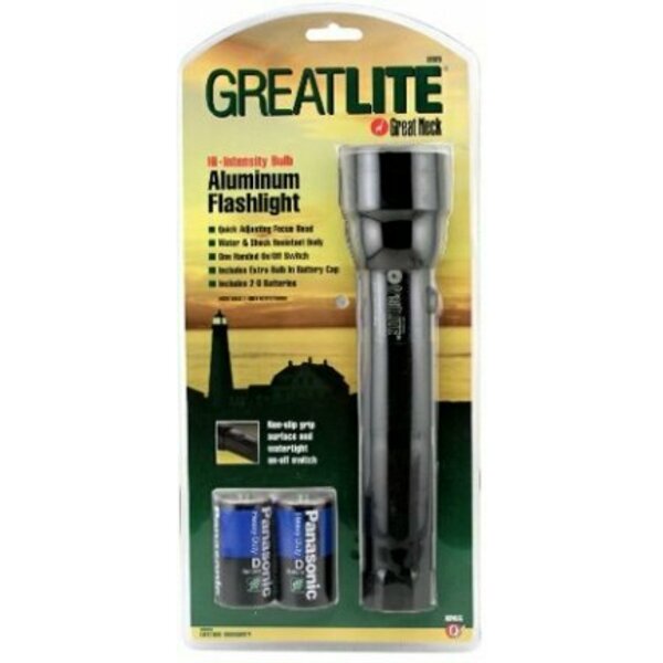 Greatlite Flashlights Alum W/3 D Batte 32024